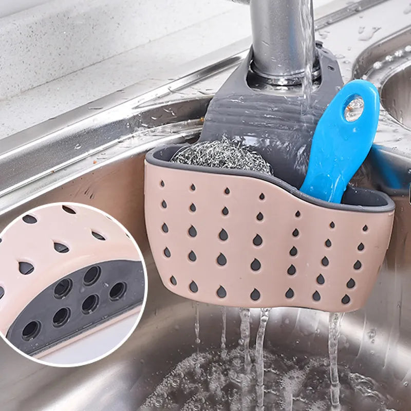 Draining Sink Storage Basket