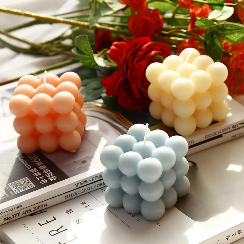 Cube Bubble Soy Candle