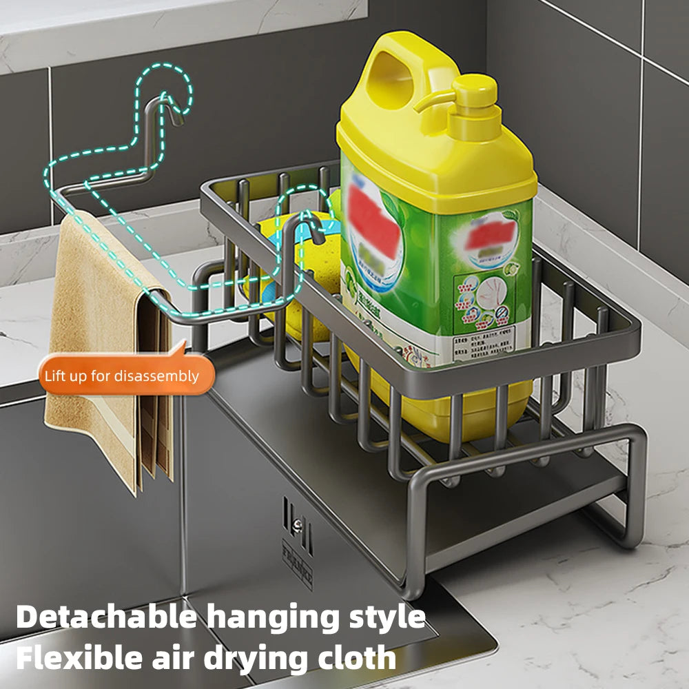 Self-Draining Kitchen Organizer