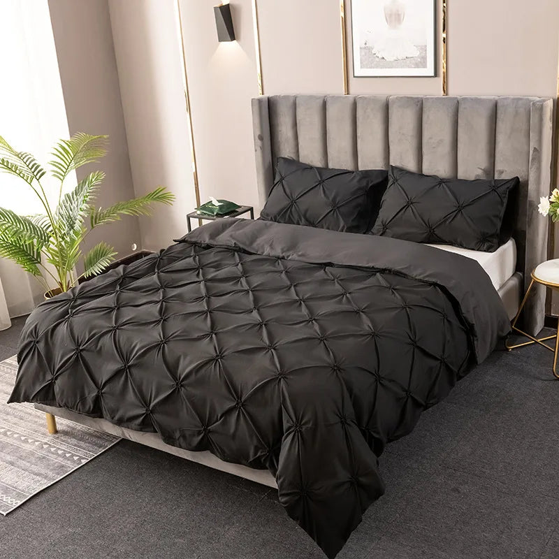 Pleated Duvet Set