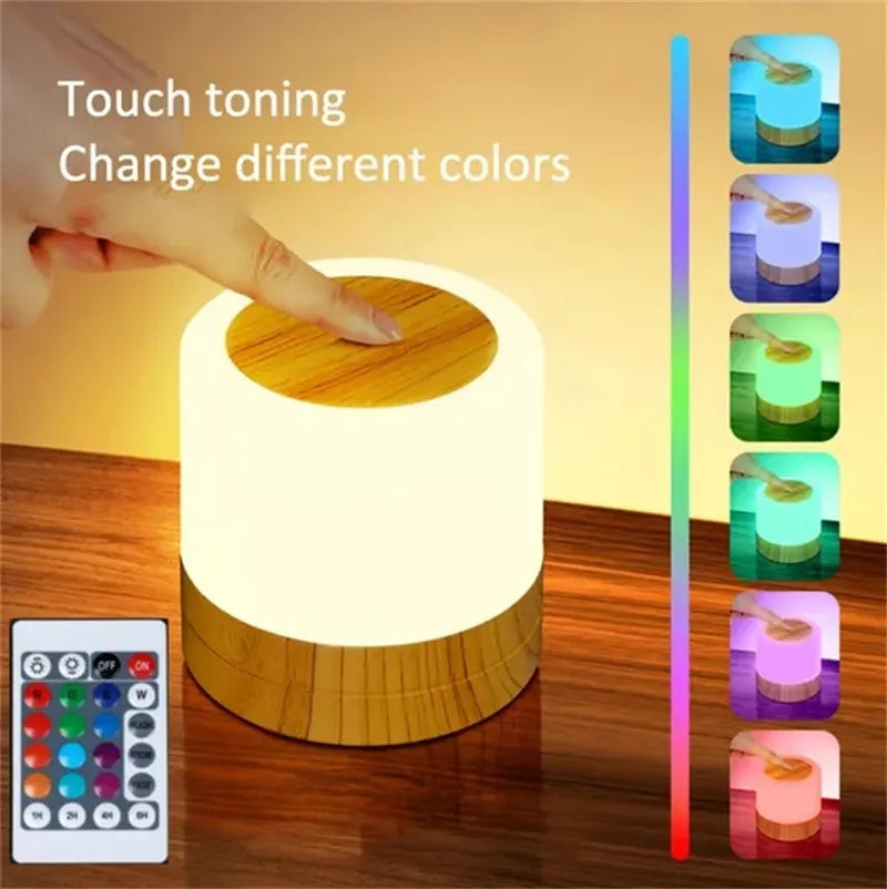 Wireless LED Multi-Coloured Table Lamp