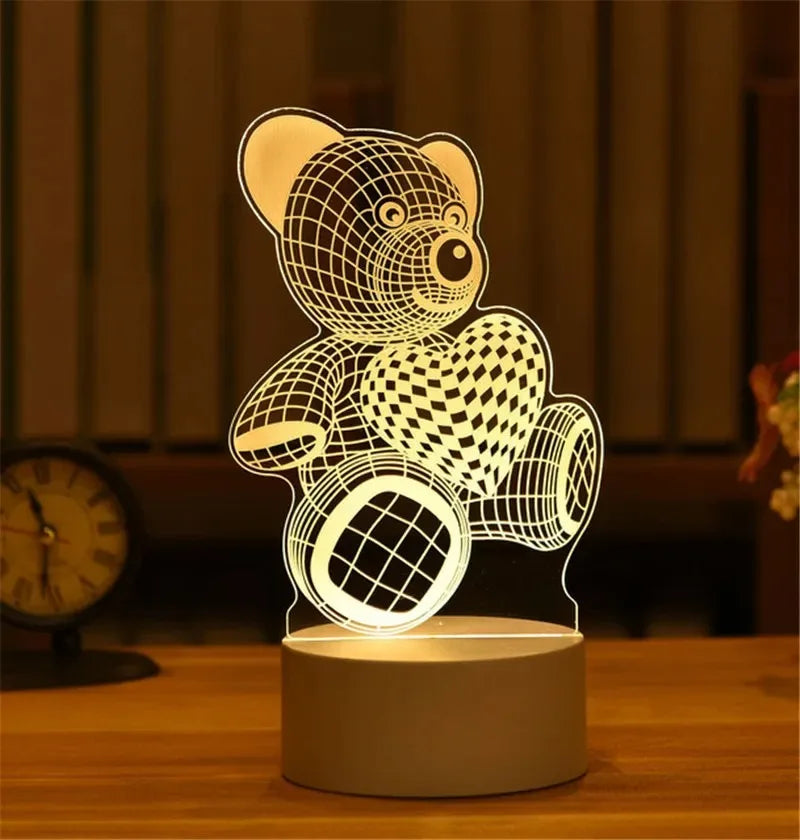 3D Acrylic Night Lamp