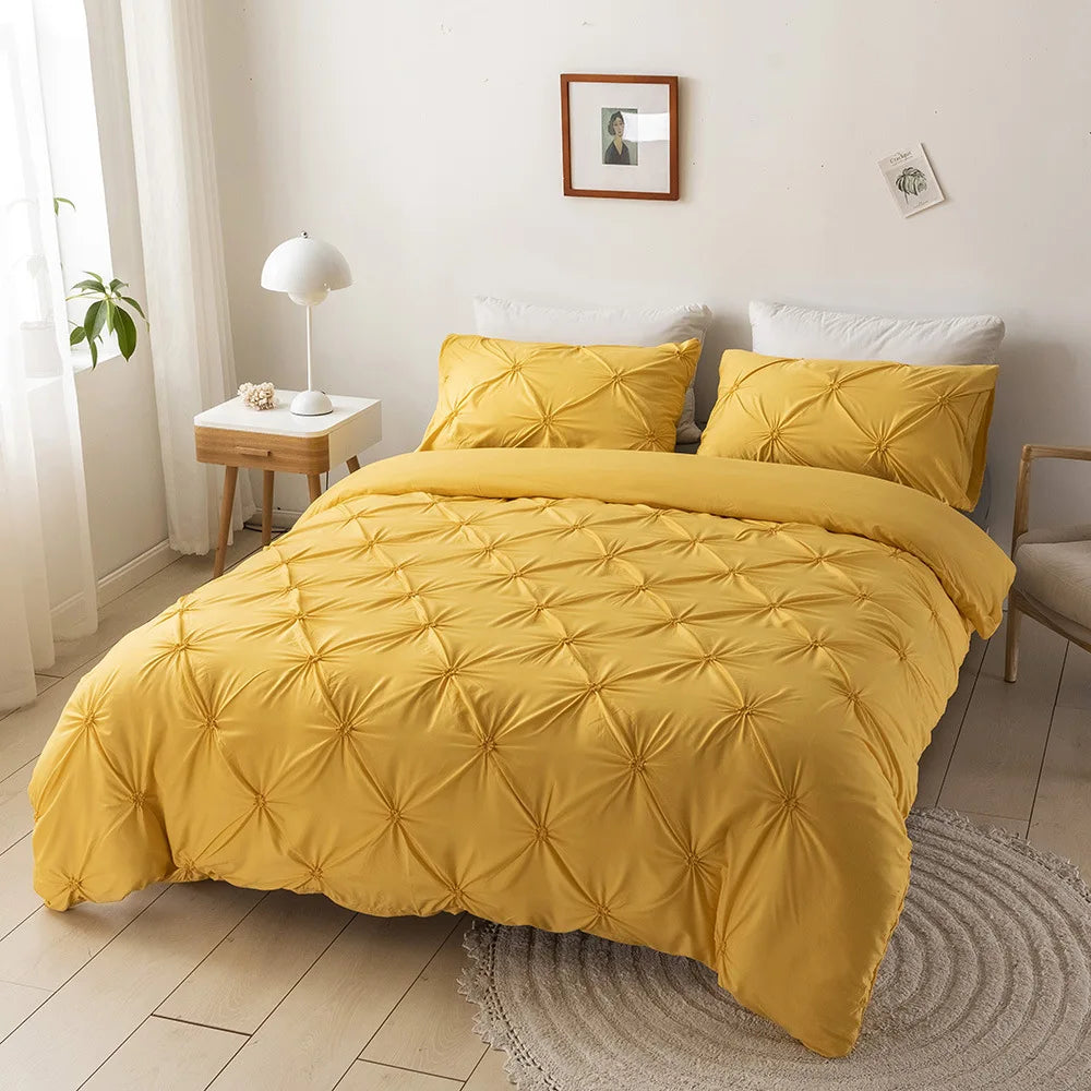 Pleated Duvet Set