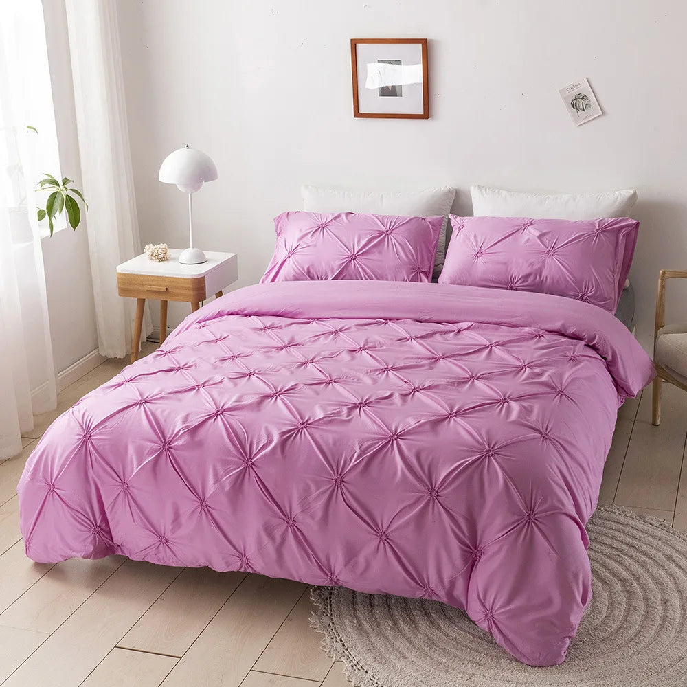 Pleated Duvet Set