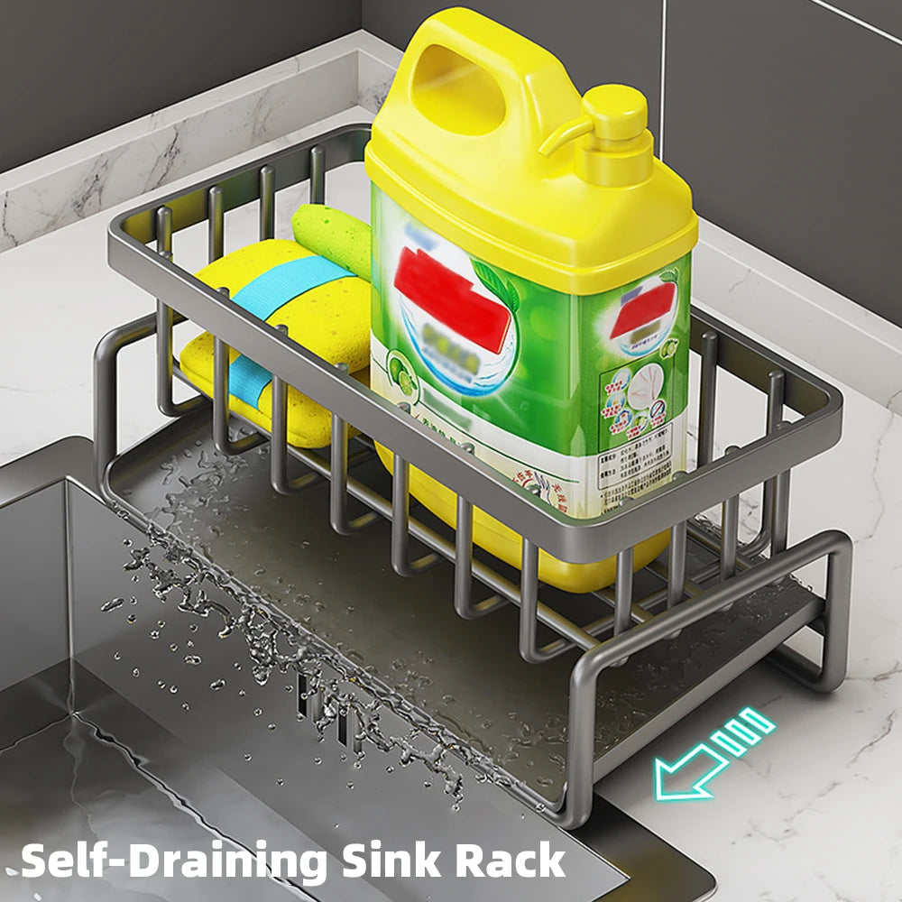 Self-Draining Kitchen Organizer