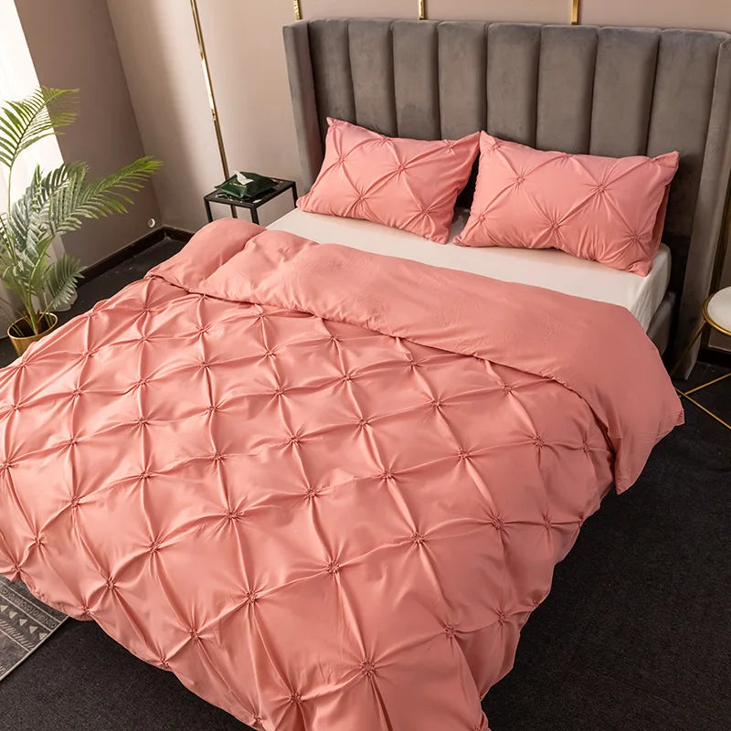 Pleated Duvet Set