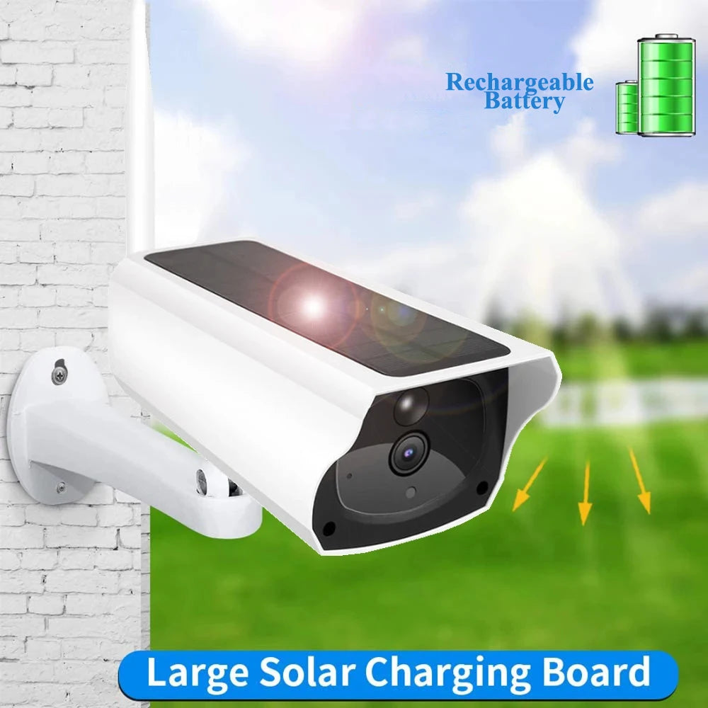 Solar Powered Tuya Smart Life 5MP WiFi Security Camera