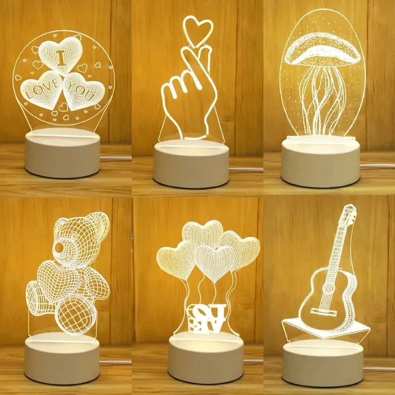 3D Acrylic Night Lamp