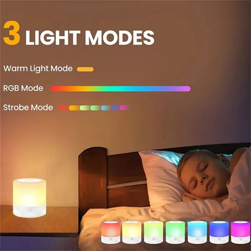 Wireless LED Multi-Coloured Table Lamp